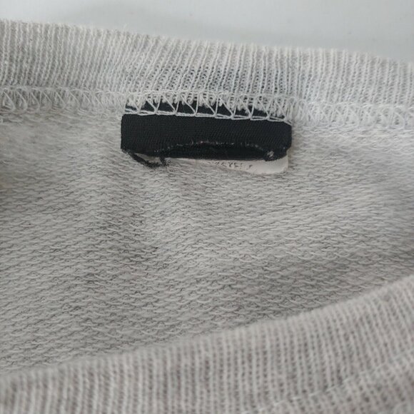 Vintage Disney Mickey Mouse Women's XL Sweatshirt Pullover Geometric Gray Retro - Picture 6 of 10